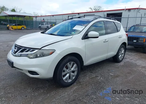 2011 Nissan Murano Sl z USA, uszkodzony, nr VIN JN8AZ1MW5BW184239